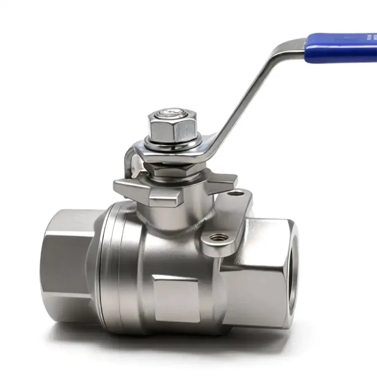 Two-Piece High Pressure Ball Valve, 2000 WOG