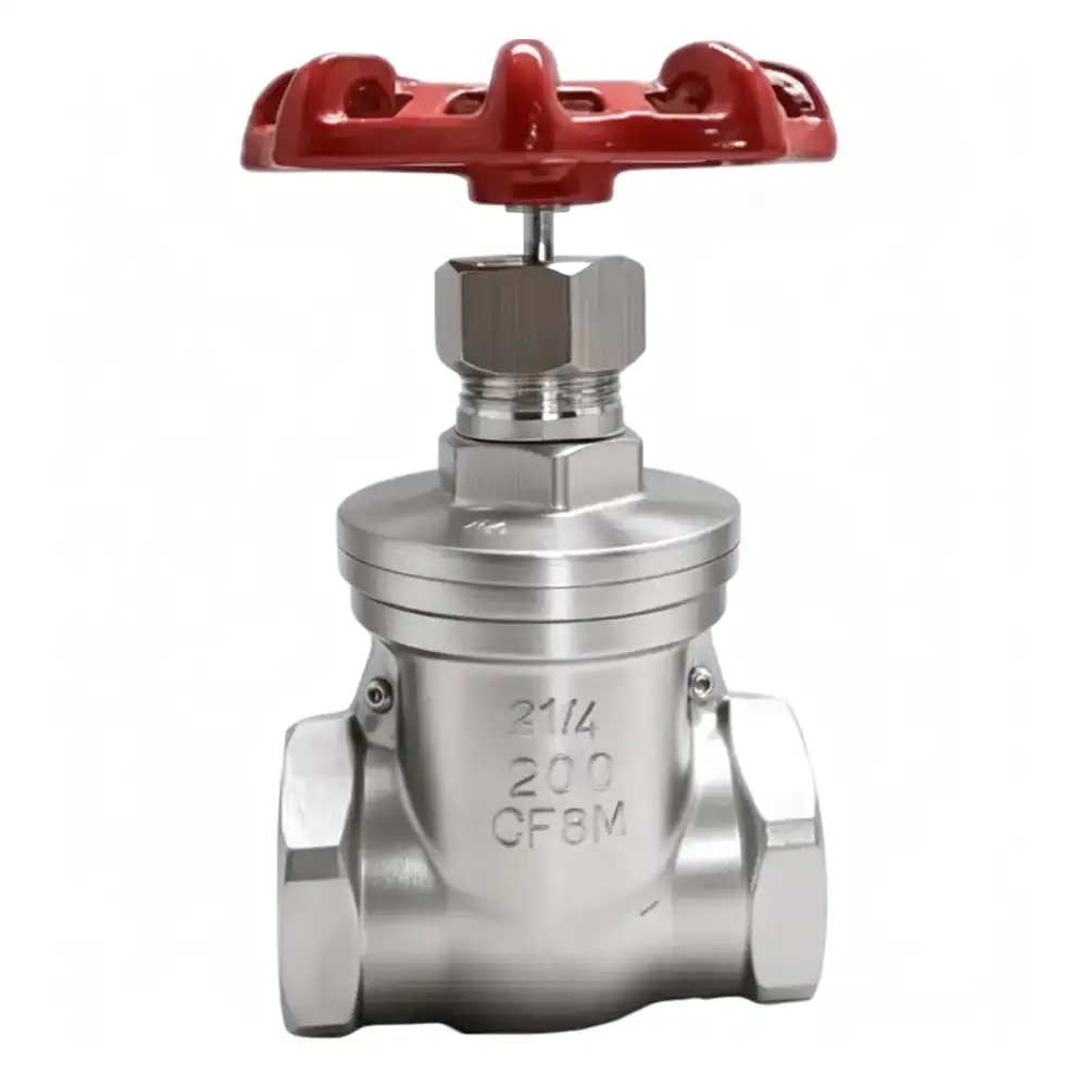 Manual Threaded Gate Valve, 200 WOG