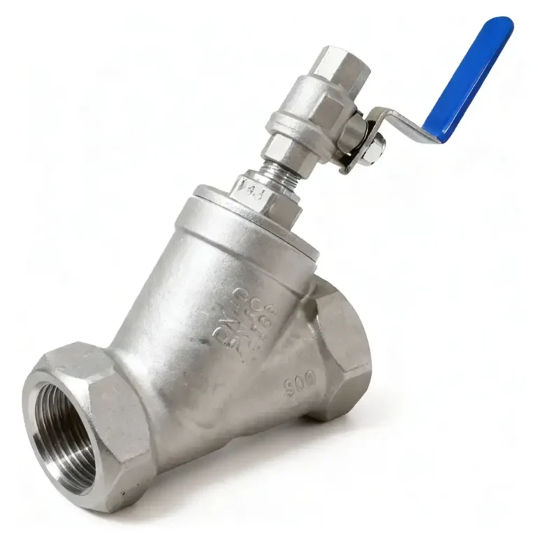 Y-Type Blowdown Valve (20/60/100 Mesh), 800 WOG