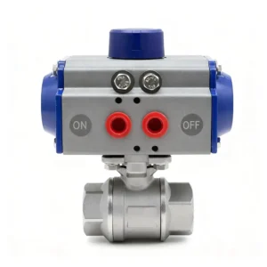 Two-Piece Pneumatic Ball Valve