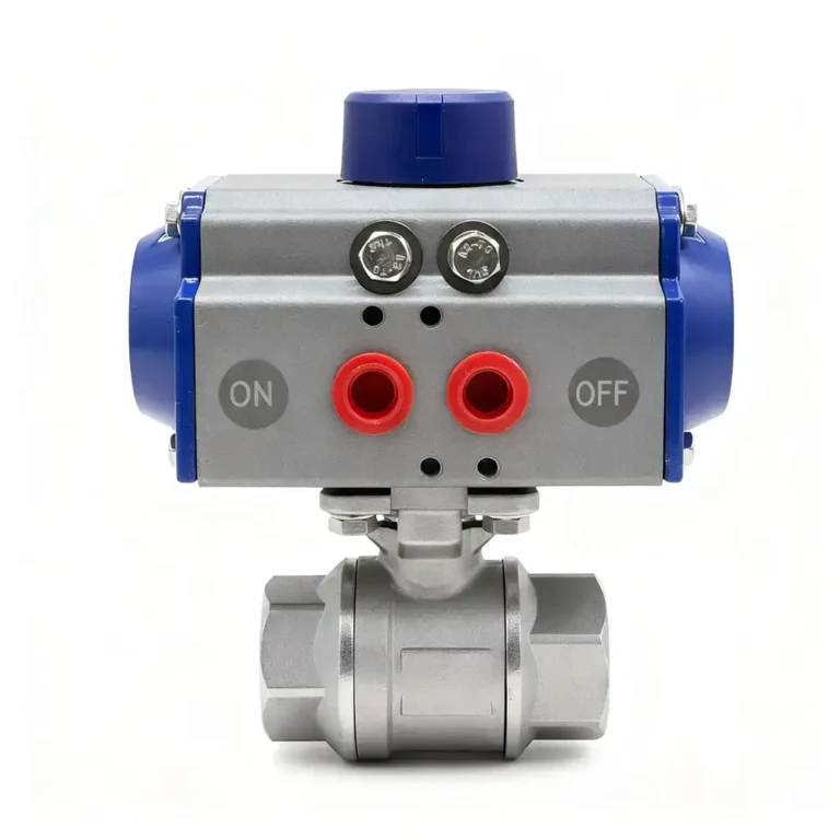 Two-Piece Pneumatic Ball Valve
