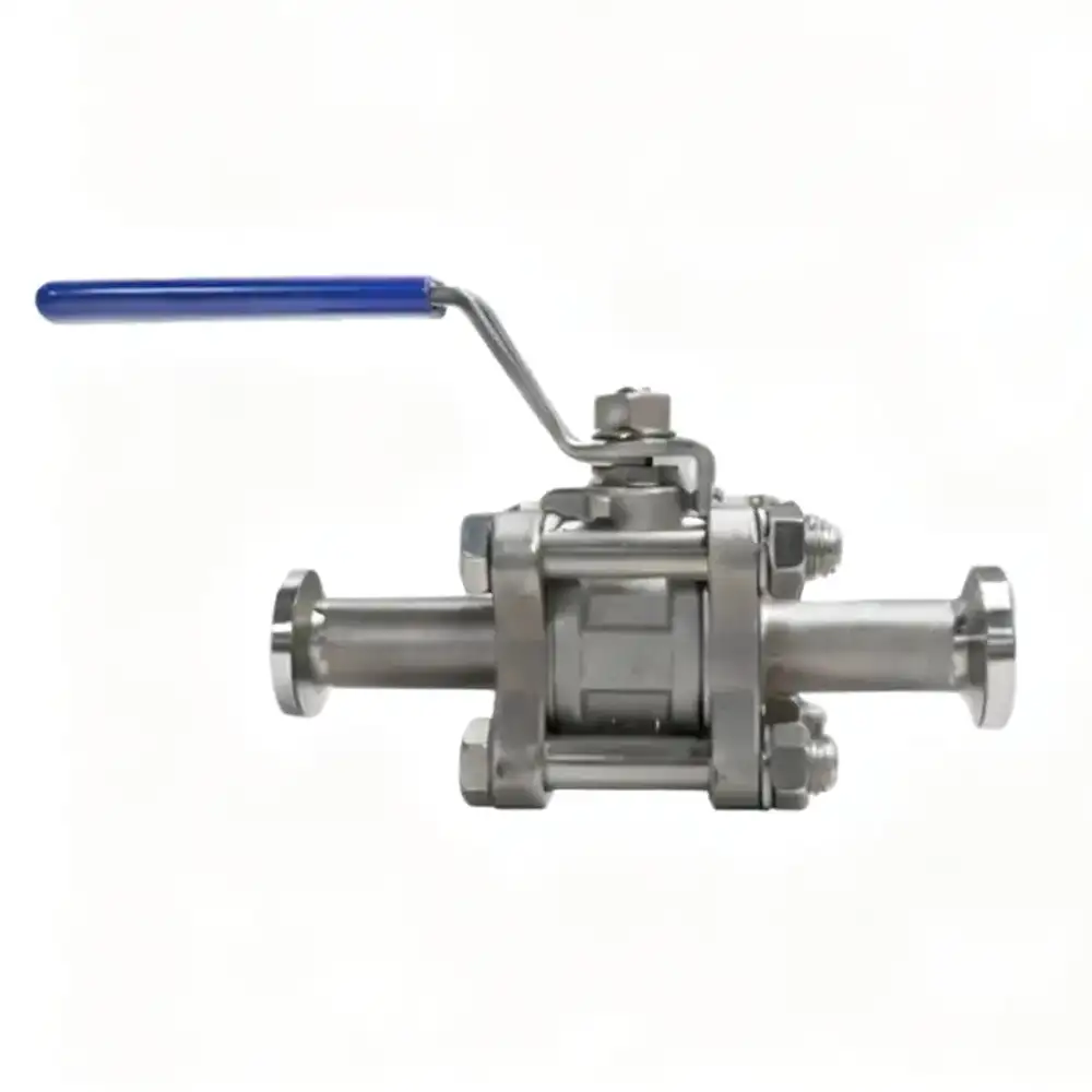 Sanitary Manual Ball Valve, Clamp