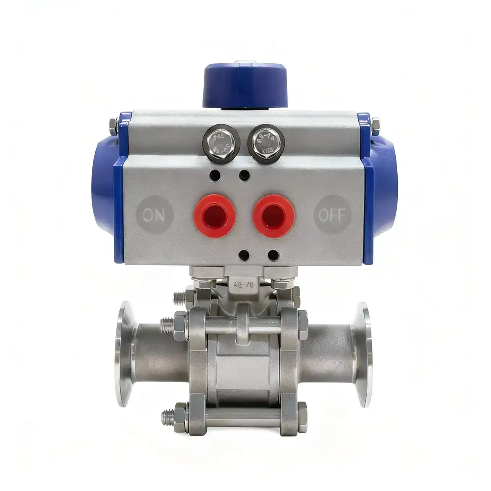 Sanitary Pneumatic Ball Valve