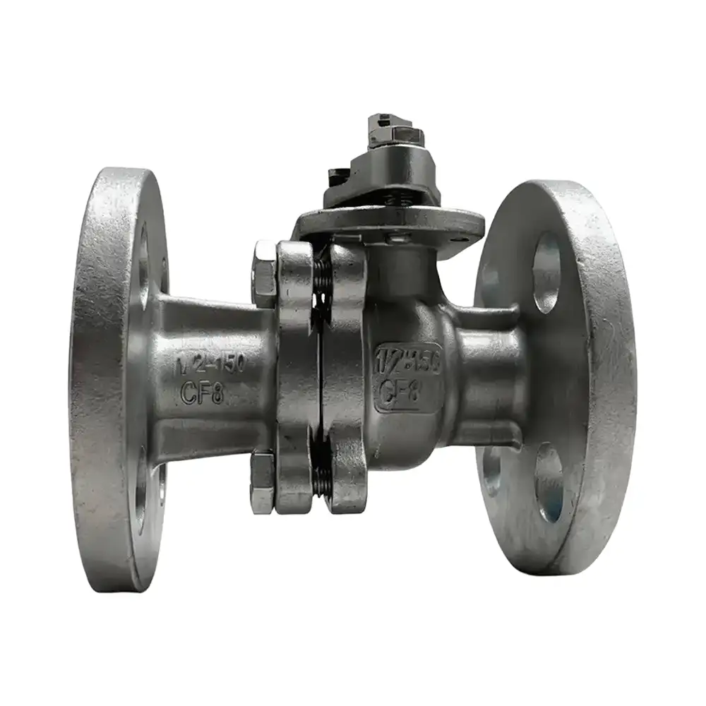 Manual Flanged Ball Valve