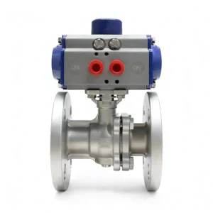 Pneumatic Flanged Ball Valve