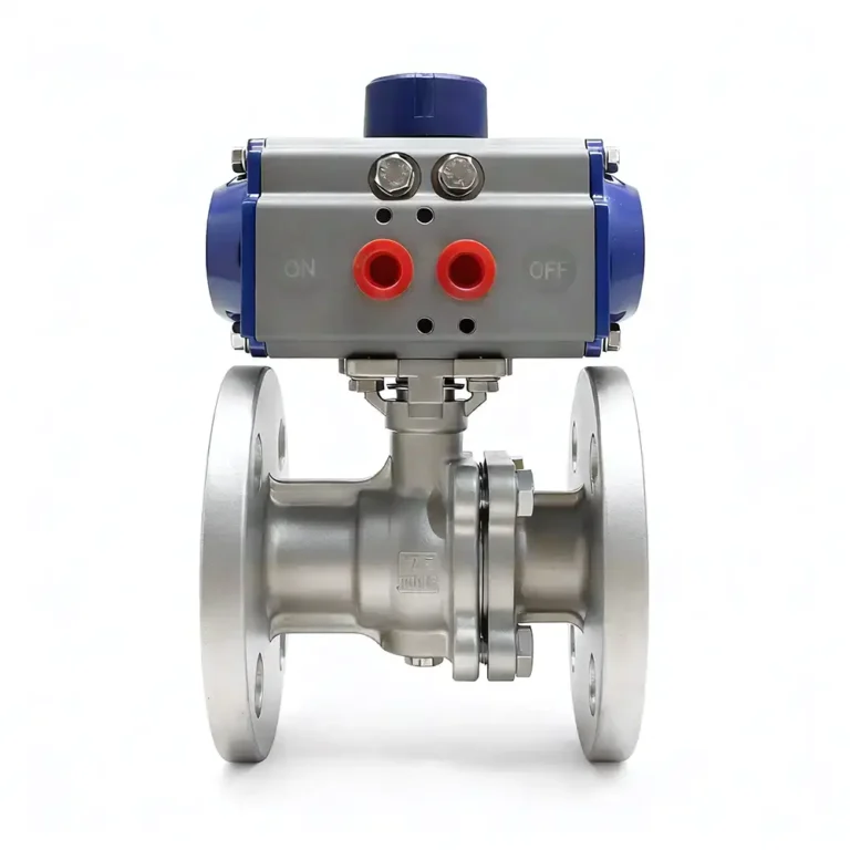 Pneumatic Flanged Ball Valve
