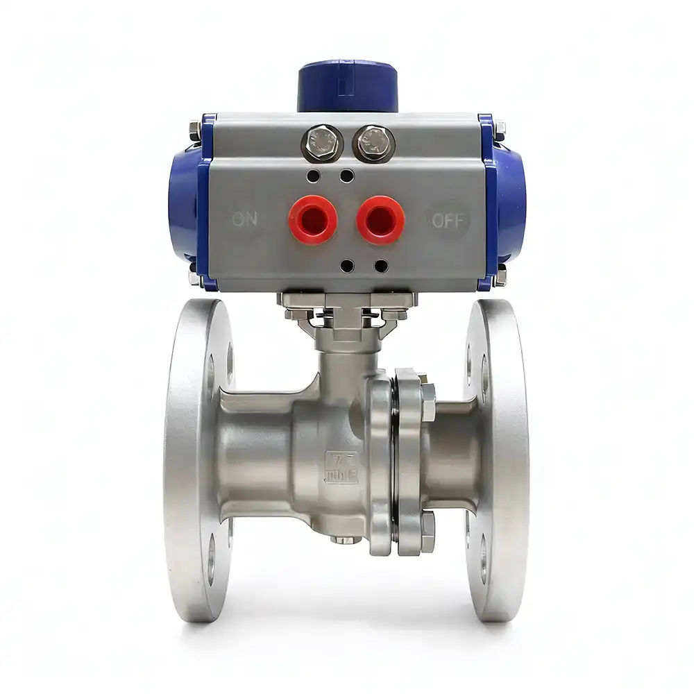 Pneumatic Flanged Ball Valve
