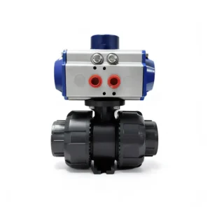 Pneumatic UPVC Union Ball Valve