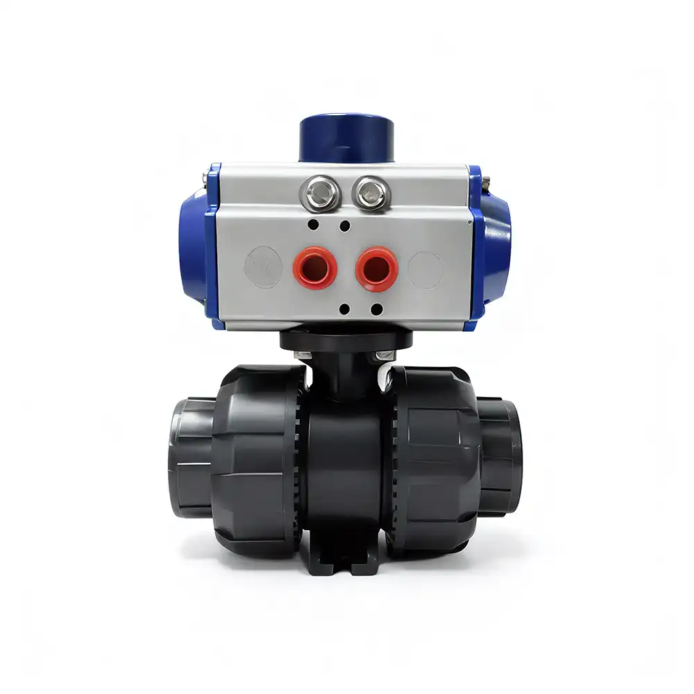 Pneumatic UPVC Union Ball Valve