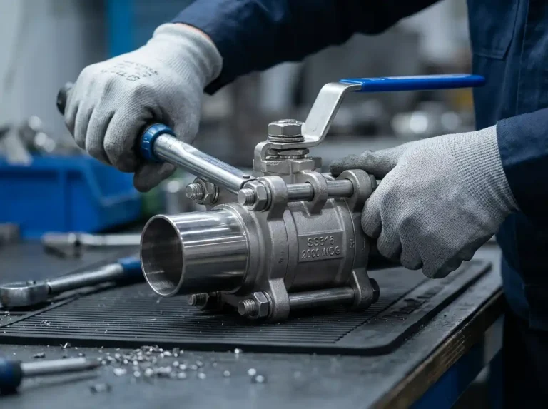 Mastering the Life Cycle of 3-Piece Stainless Steel Industrial Valves- Installation and Maintenance-2