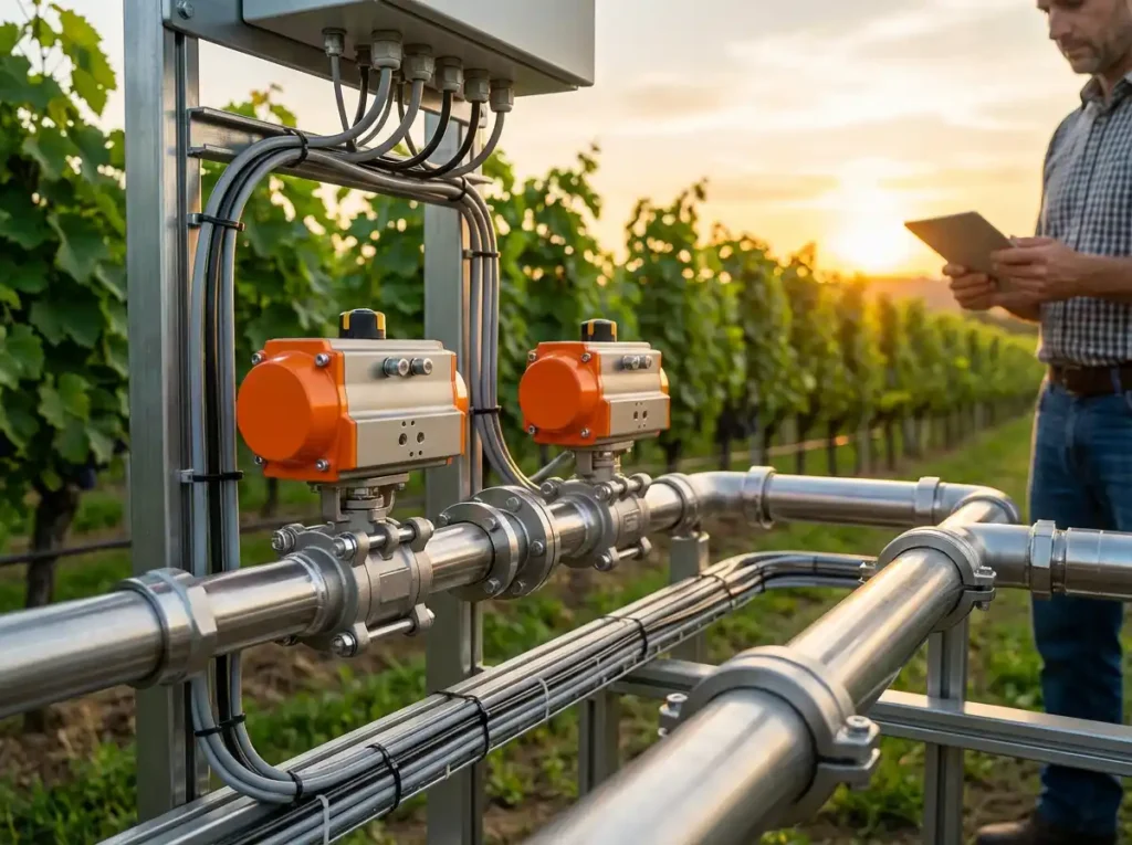 The Digital Harvest: A 35-Year Perspective on Industrial Valves for Smart Agriculture