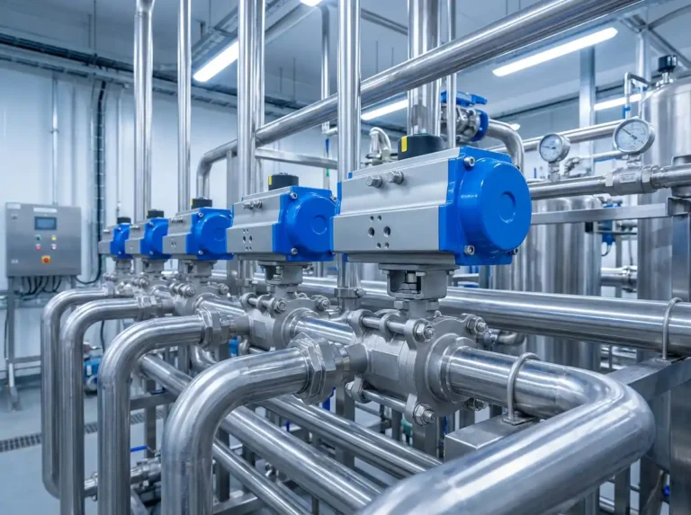 The Digital Pulse of Fluid Control- A 35-Year Perspective on Pneumatic Actuated Stainless Steel Industrial Valves-1