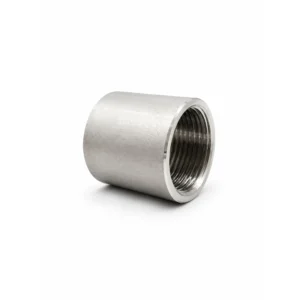 SS304 stainless steel pipe coupling 3/4 inch PT thread