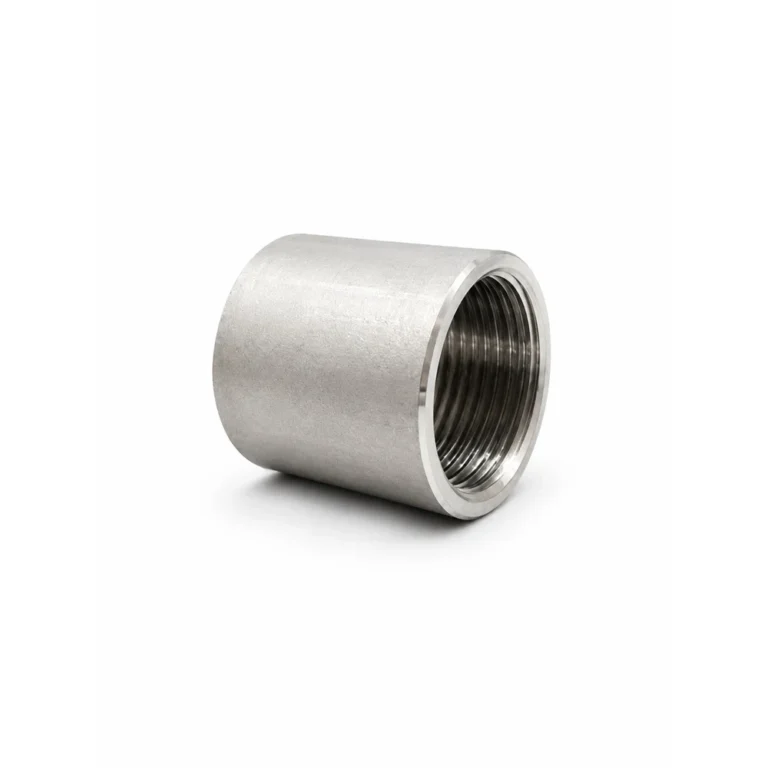 SS304 stainless steel pipe coupling 3/4 inch PT thread