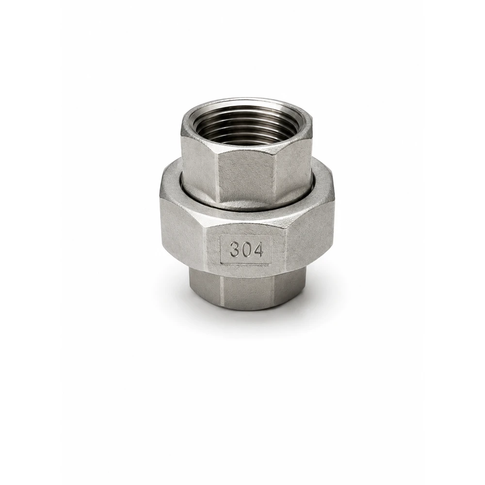 Stainless steel union fitting